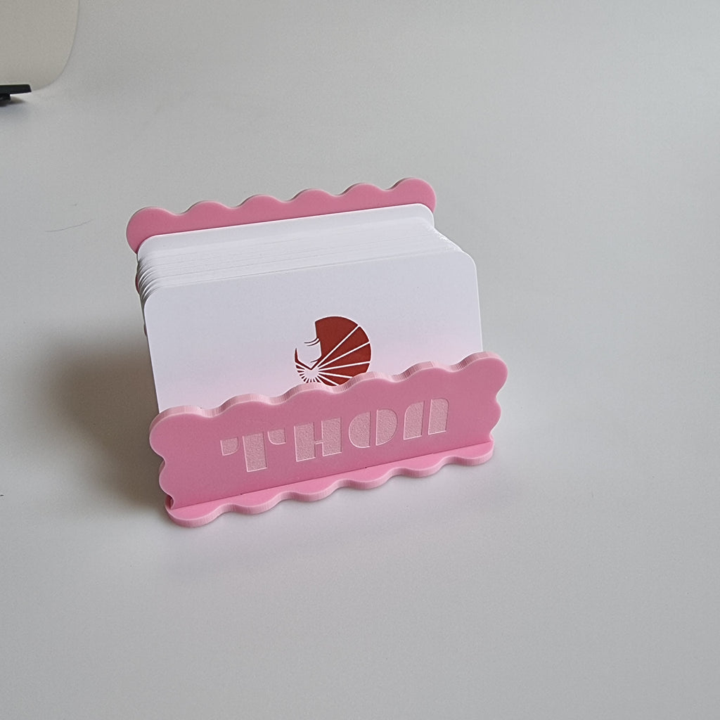 BRANDED CARD HOLDER - WAVE