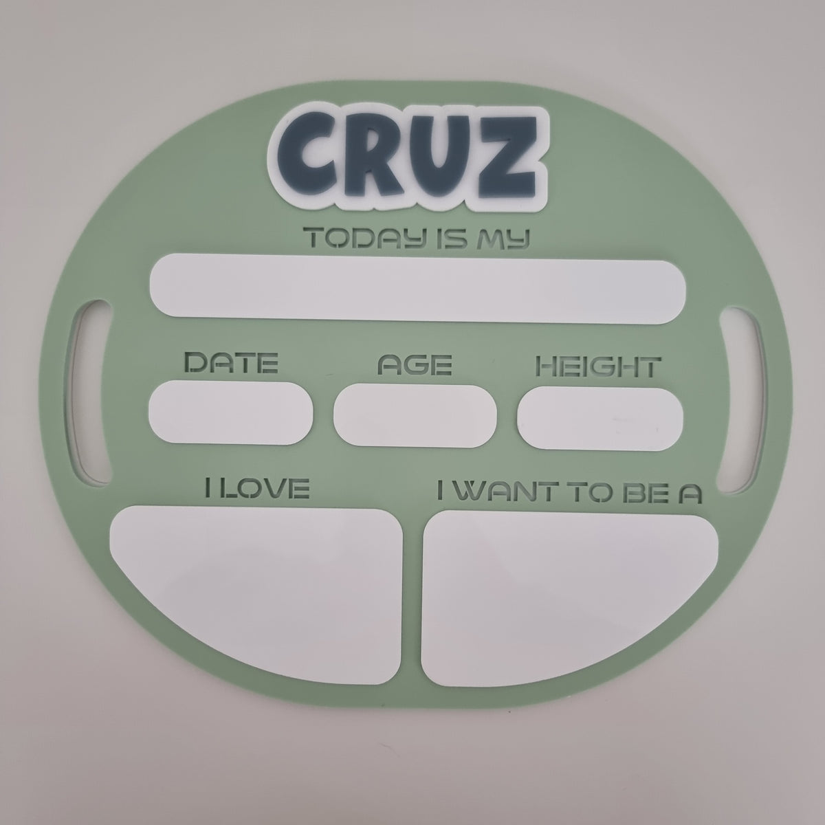 Personalised Reusable Milestone Boards – Back to School & Birthdays