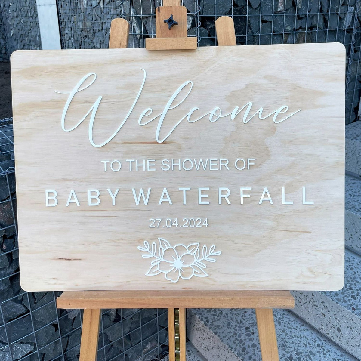 Baby Shower Sign 60×90cms