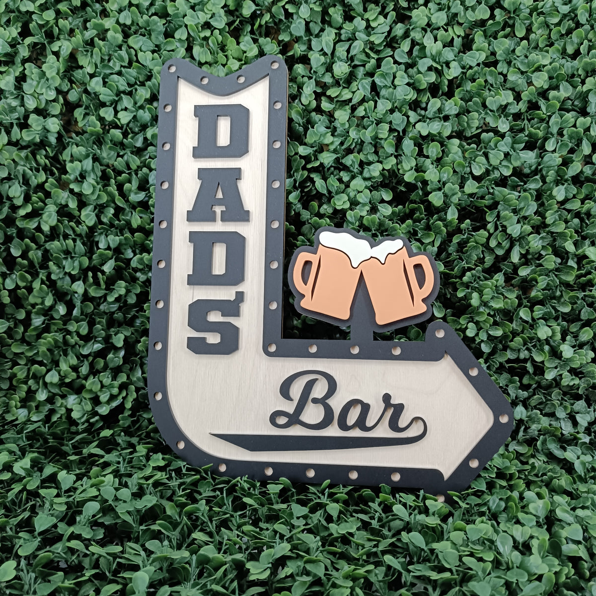 Bar - Beer Glasses Arrow Sign
