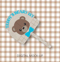 BEARY 1ST CAKE TOPPER