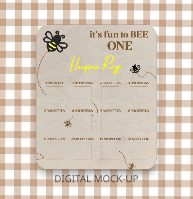 IT'S FUN TO BEE ONE - PHOTO BOARD