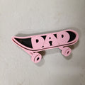 Skateboard Tag – 2-Layer Acrylic, Personalised