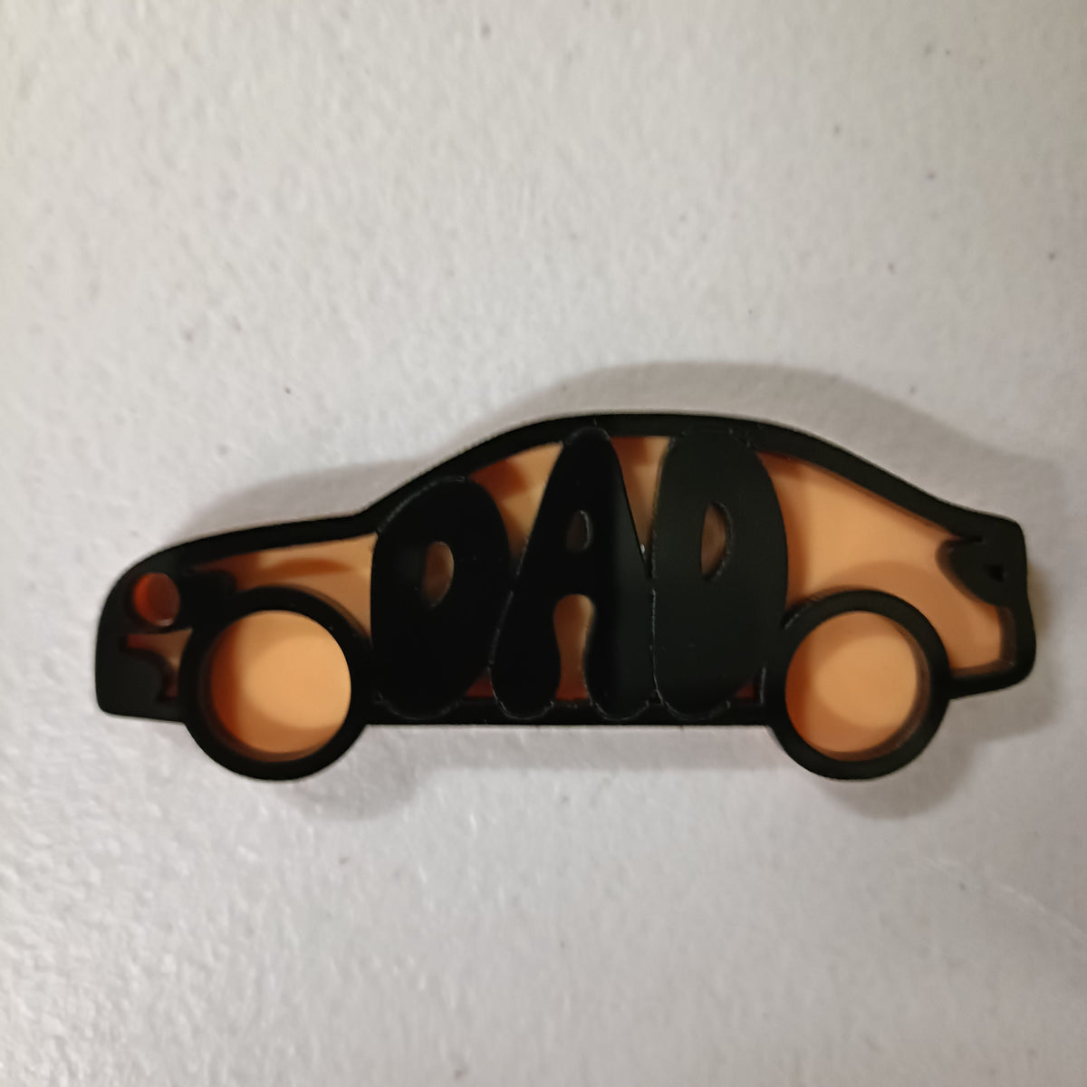 Car Tag – 2-Layer Acrylic, Personalised
