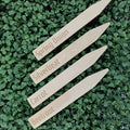 Custom Engraved Plant Stakes – Set of 6