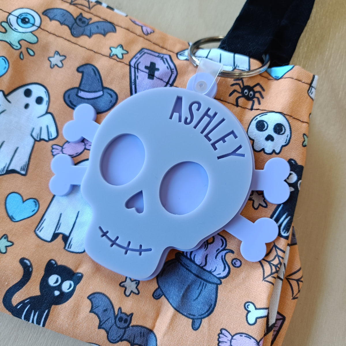 Skull & Crossbones Personalised Tag