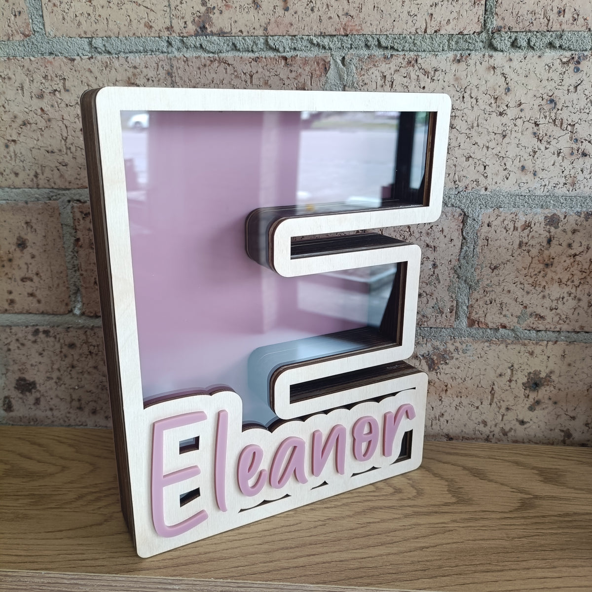 Medium Letter Money Box – Personalised