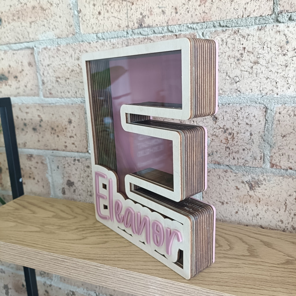 Medium Letter Money Box – Personalised